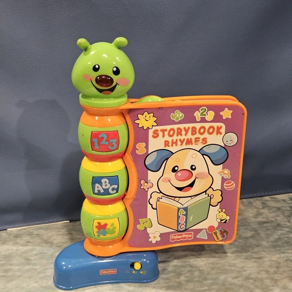 Fisher‎ Price Smart Stages Train + Storybook Rhymes Book Tested Working